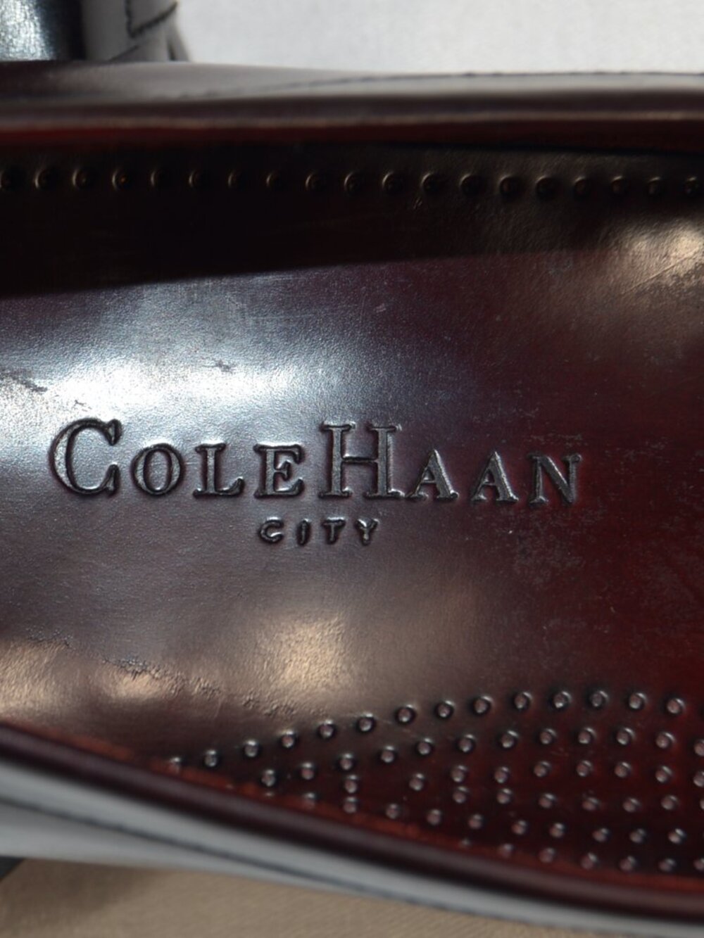 Cole Haan Oxblood Classic Pinch Penny Loafer 12M - Picture 3 of 9